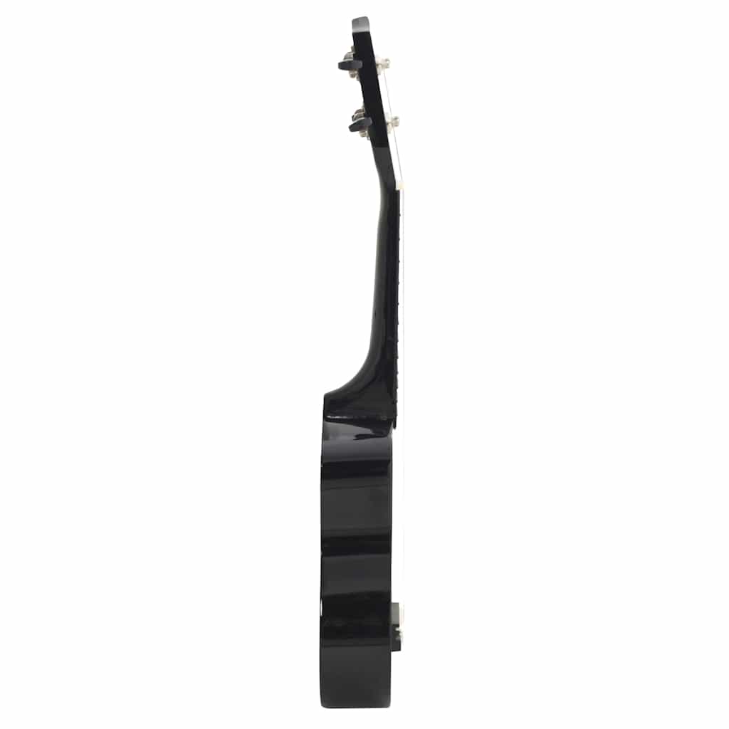 Sopran-Ukulele-Set mit Tasche für Kinder Schwarz 21"