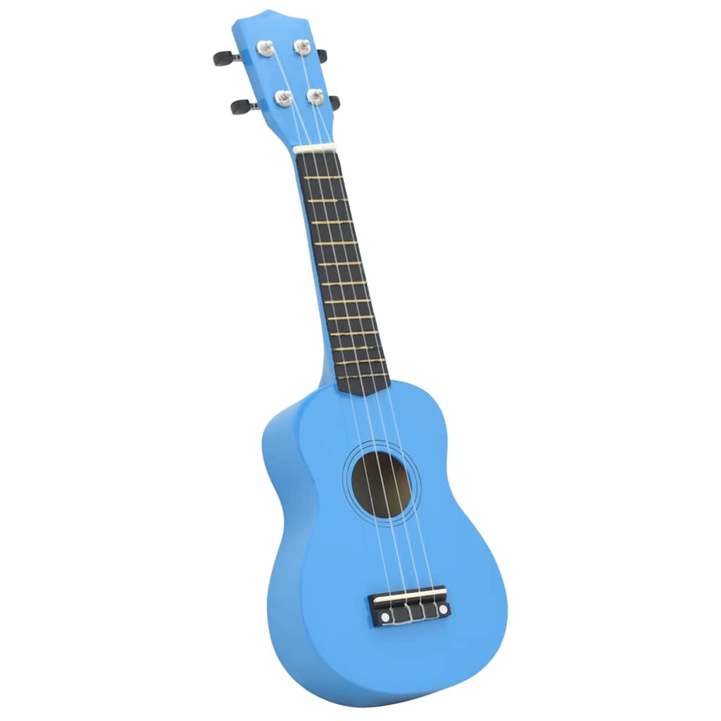 Sopran-Ukulele-Set mit Tasche für Kinder Babyblau 21"