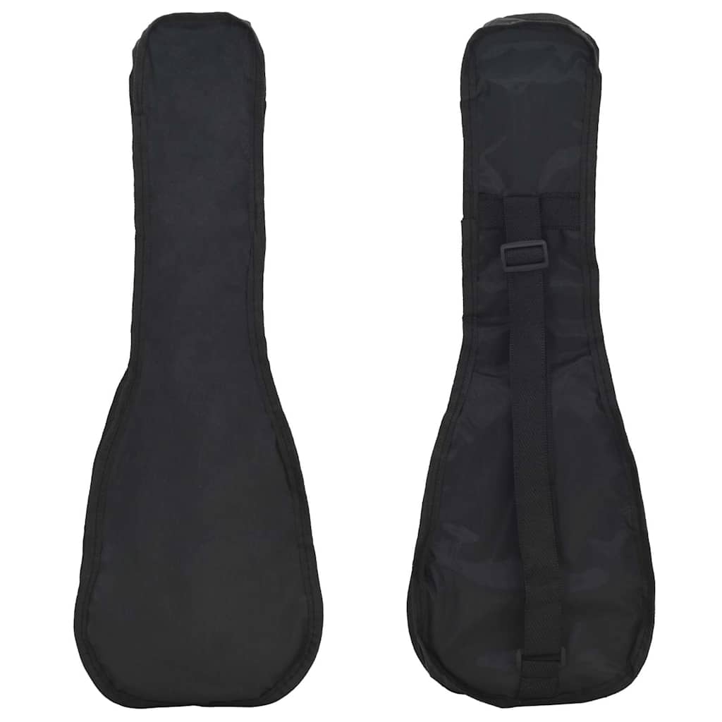 Sopran Ukulele Set für Kinder mit Tasche Dunkles Holz 23"