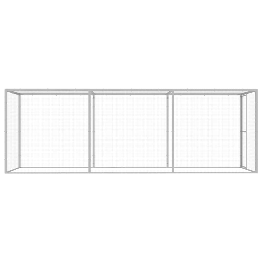 Katzenkäfig 4,5x1,5x1,5 m Verzinkter Stahl