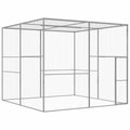 Katzenkäfig 3x3x2,5 m Verzinkter Stahl