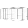 Katzenkäfig 6x3x2,5 m Verzinkter Stahl