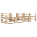 Garten-Palettensofa 4-Sitzer Holz