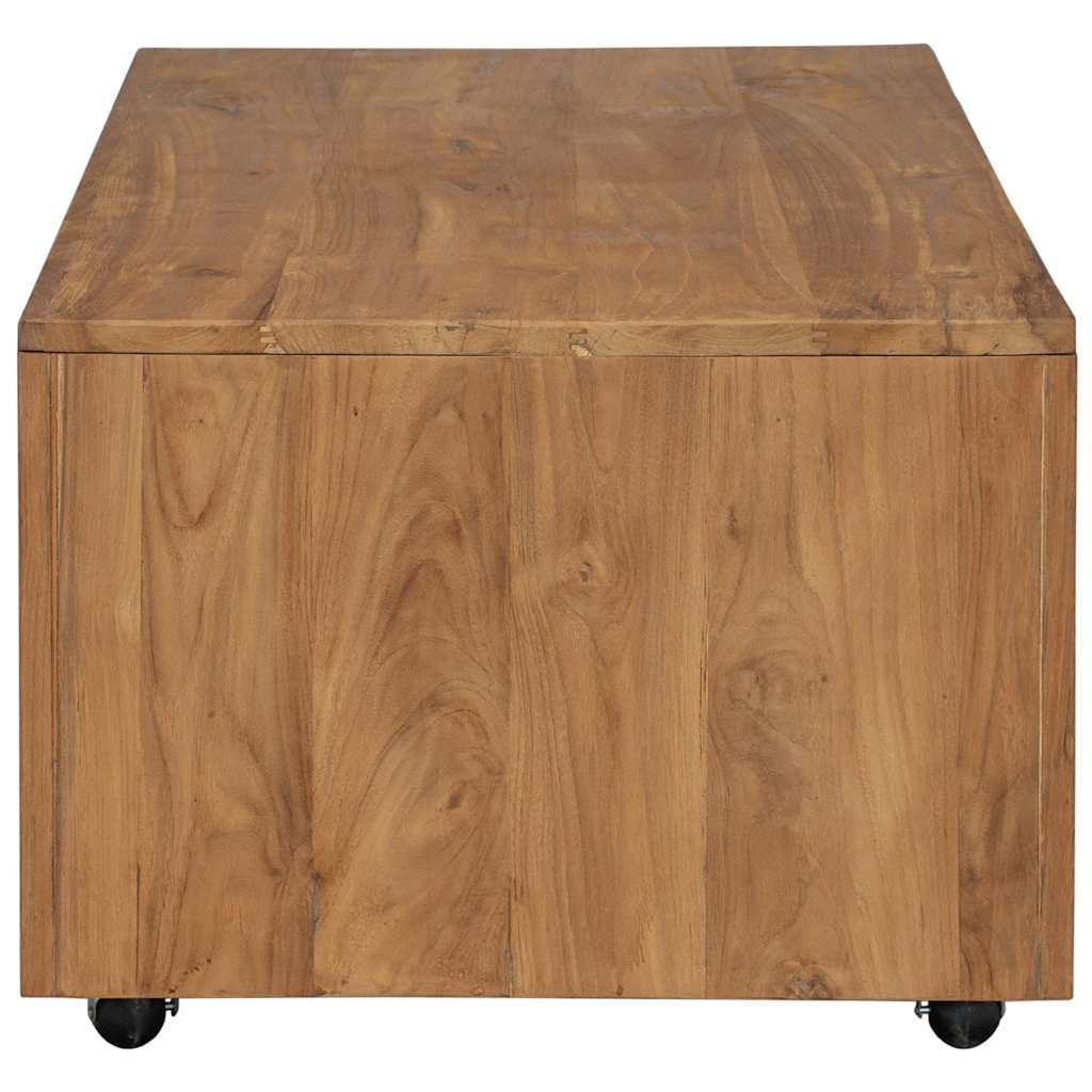 Couchtisch 110x60x40 cm Massivholz Teak