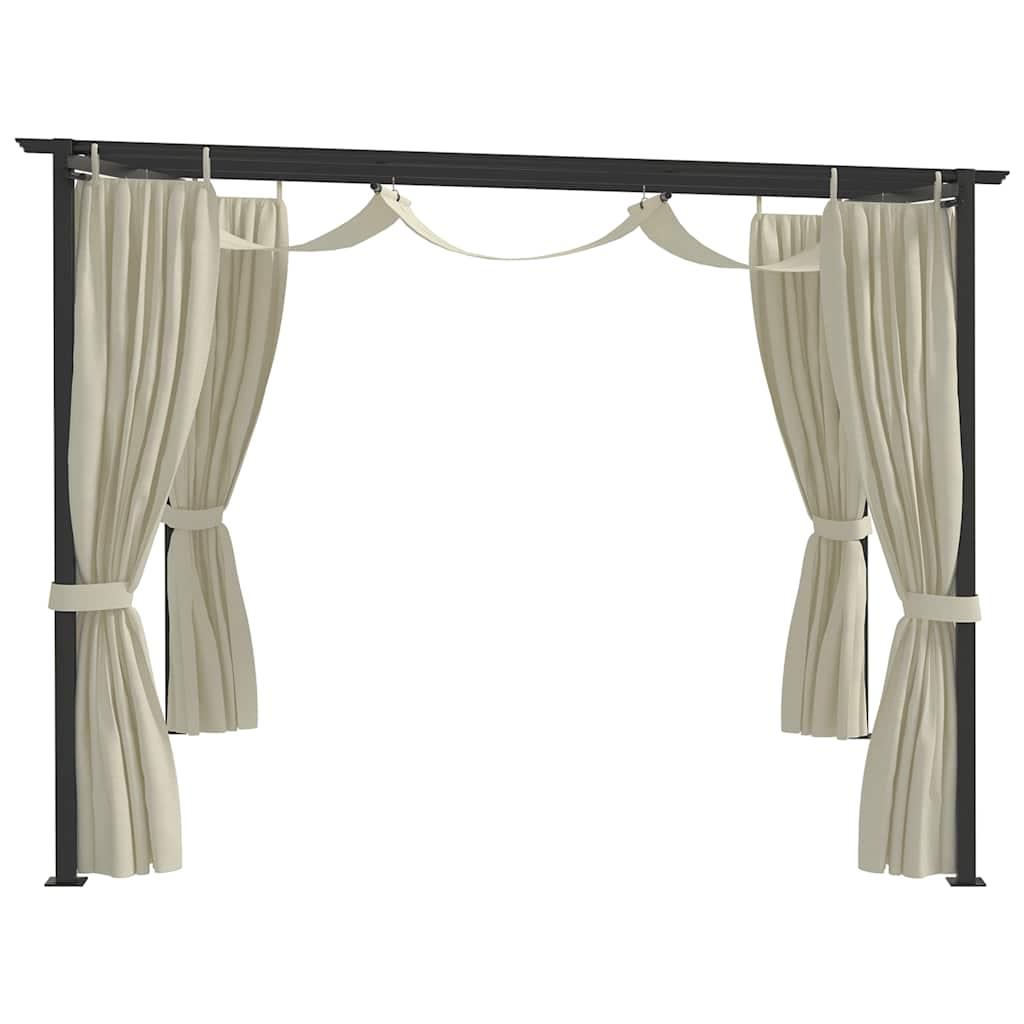 Pavillon 4 x 3 m Creme