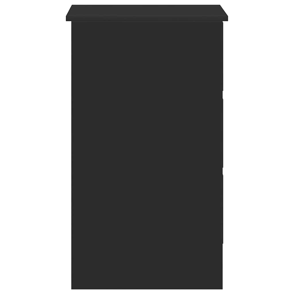 Schreibtisch Schwarz 90x45x76 cm Holzwerkstoff