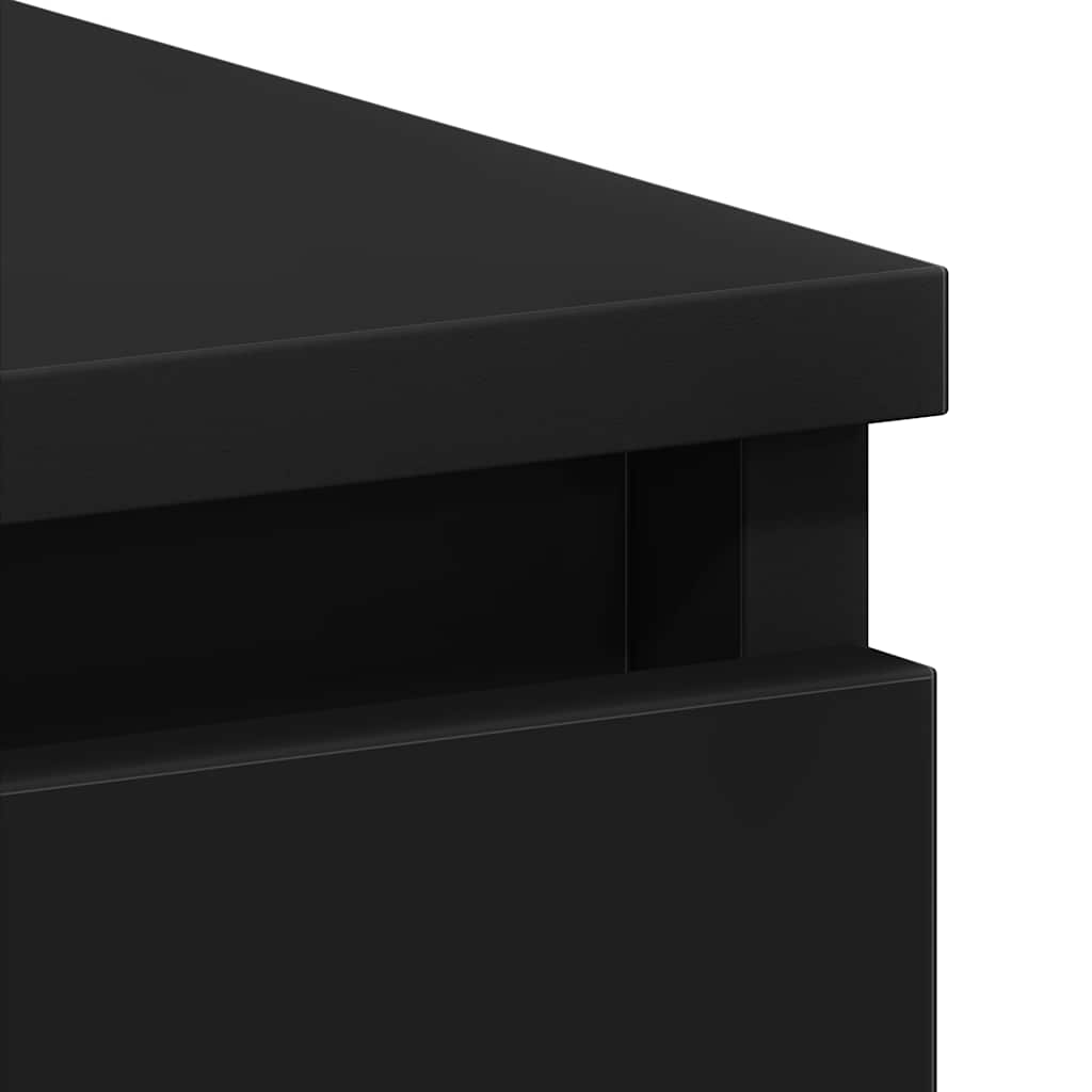 Schreibtisch Schwarz 90x45x76 cm Holzwerkstoff