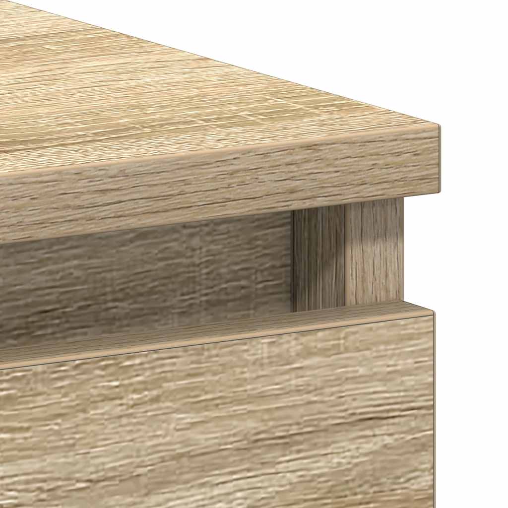 Schreibtisch Sonoma-Eiche 90x45x76 cm Holzwerkstoff