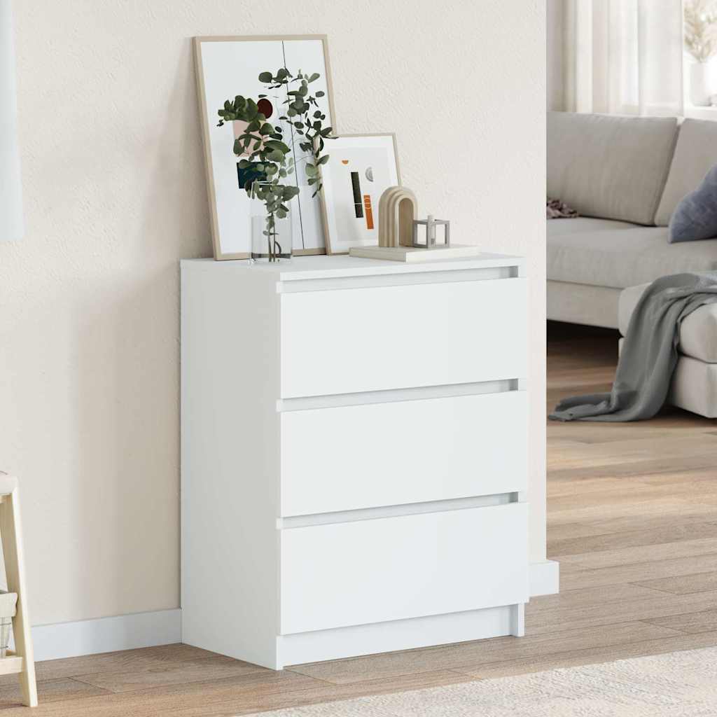 Sideboard Weiß 60x35x76 cm Holzwerkstoff