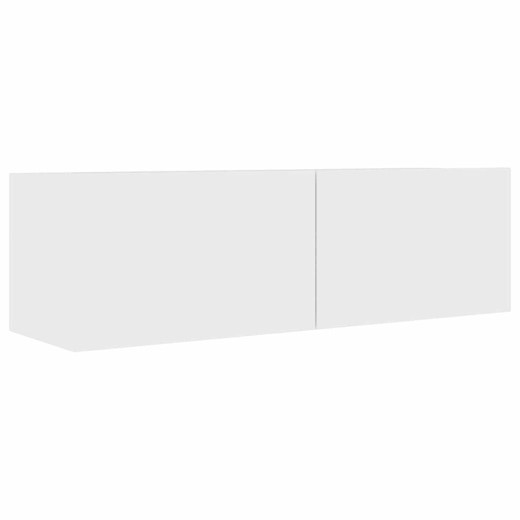 TV-Schrank Weiß 100x30x30 cm Holzwerkstoff