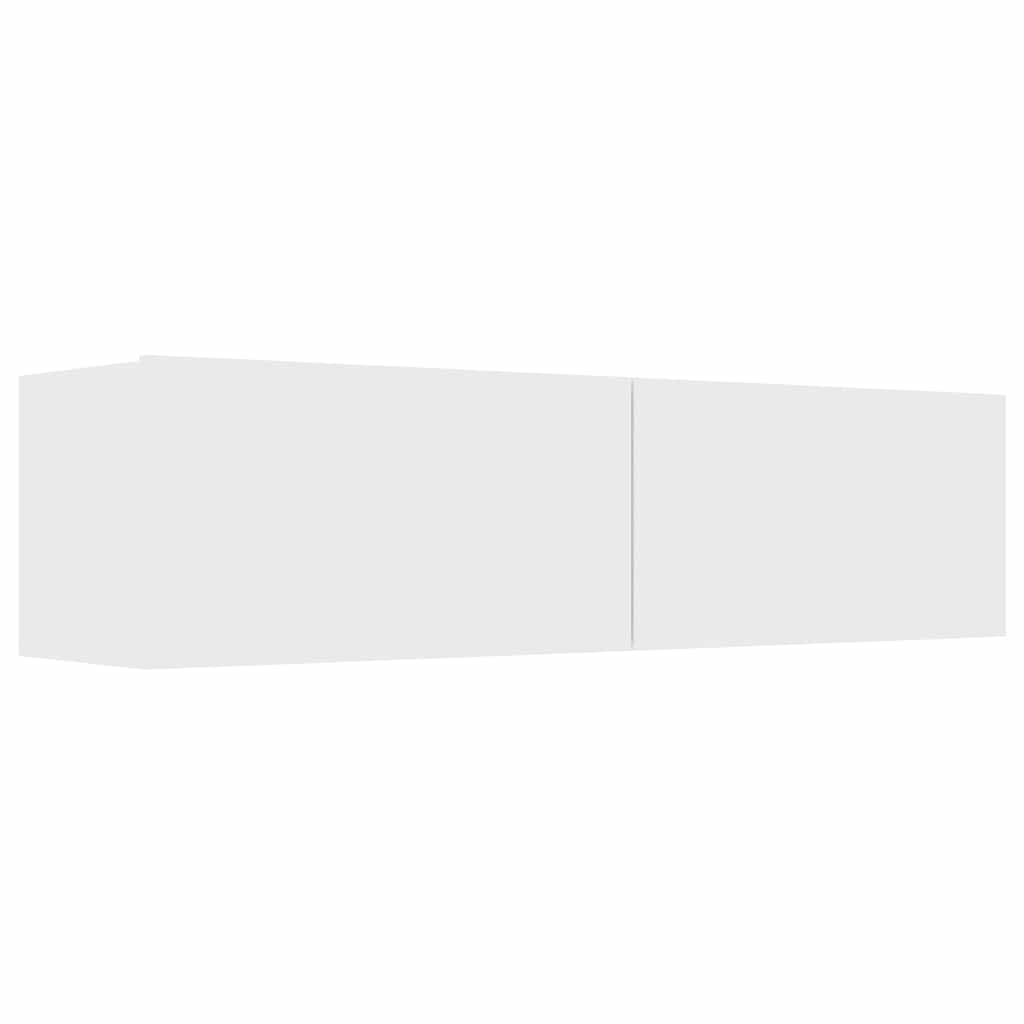 TV-Schrank Weiß 120x30x30 cm Holzwerkstoff