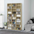 CD-Schrank Sonoma-Eiche 102x23x177,5 cm Holzwerkstoff