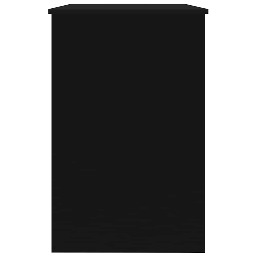 Schreibtisch Schwarz 100x50x76 cm Holzwerkstoff