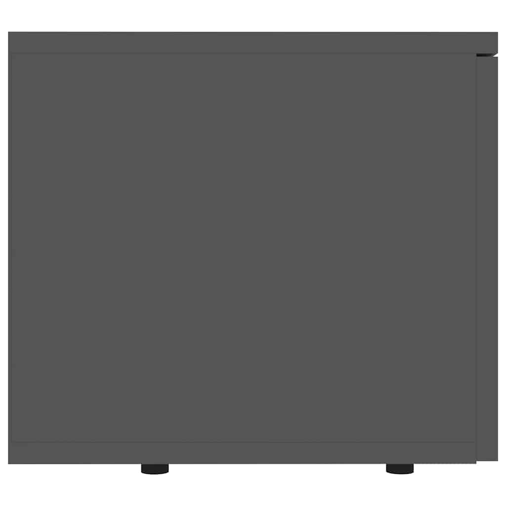 TV-Schrank Schwarz 80x34x30 cm Holzwerkstoff