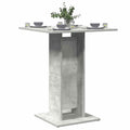Bistrotisch Betongrau 60x60x75 cm Holzwerkstoff