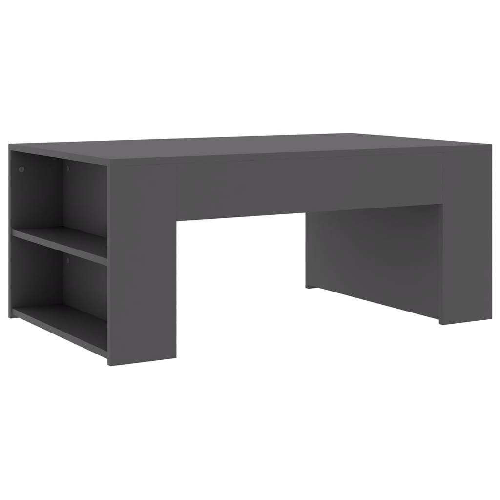Couchtisch Grau 100x60x42 cm Holzwerkstoff