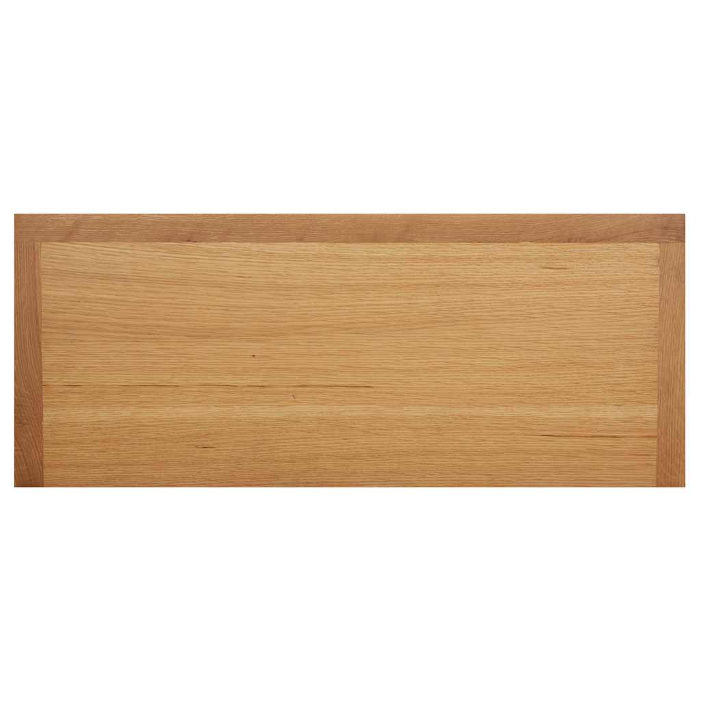 Schuhregal 90x37x45 cm Eiche Massivholz