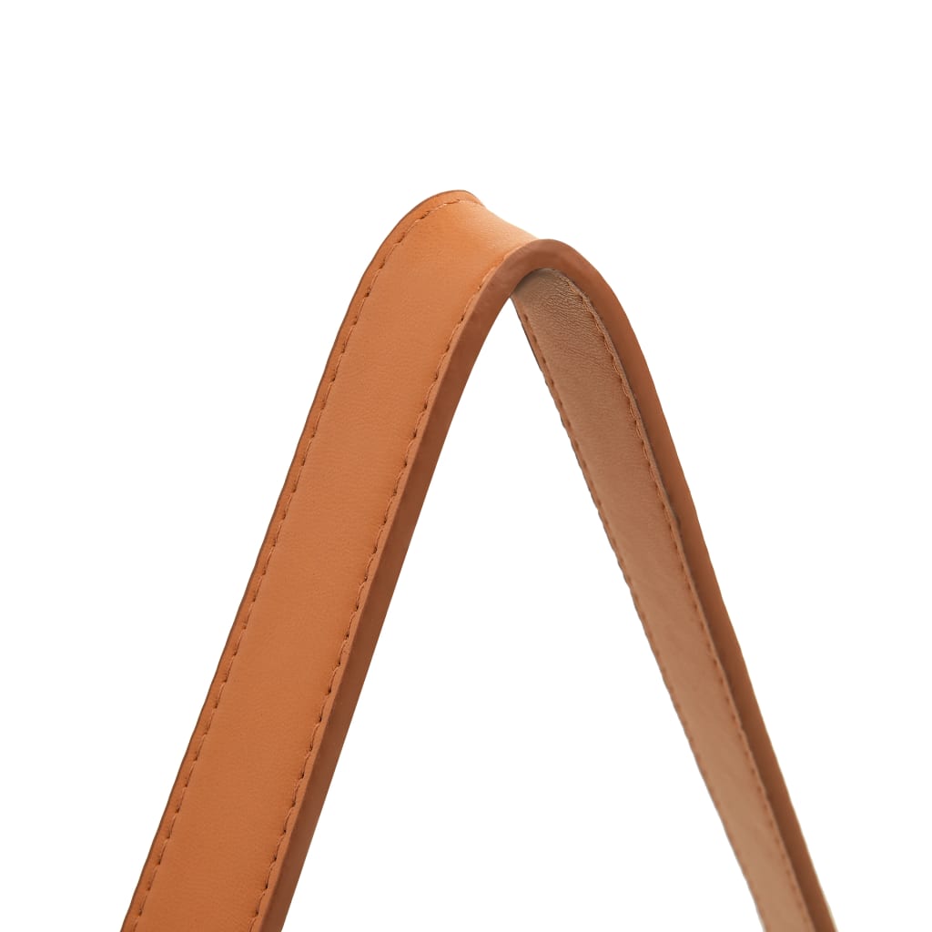 Wandspiegel mit Riemen 60 cm Golden