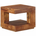 Couchtisch 45x45x40 cm Massivholz Akazie