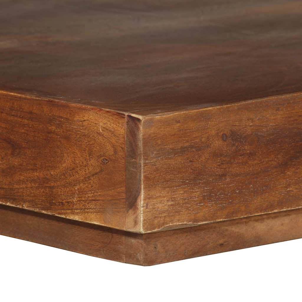 Couchtisch 45x45x40 cm Massivholz Akazie