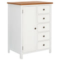 Kleiderschrank 76x52x105 cm Eiche Massivholz