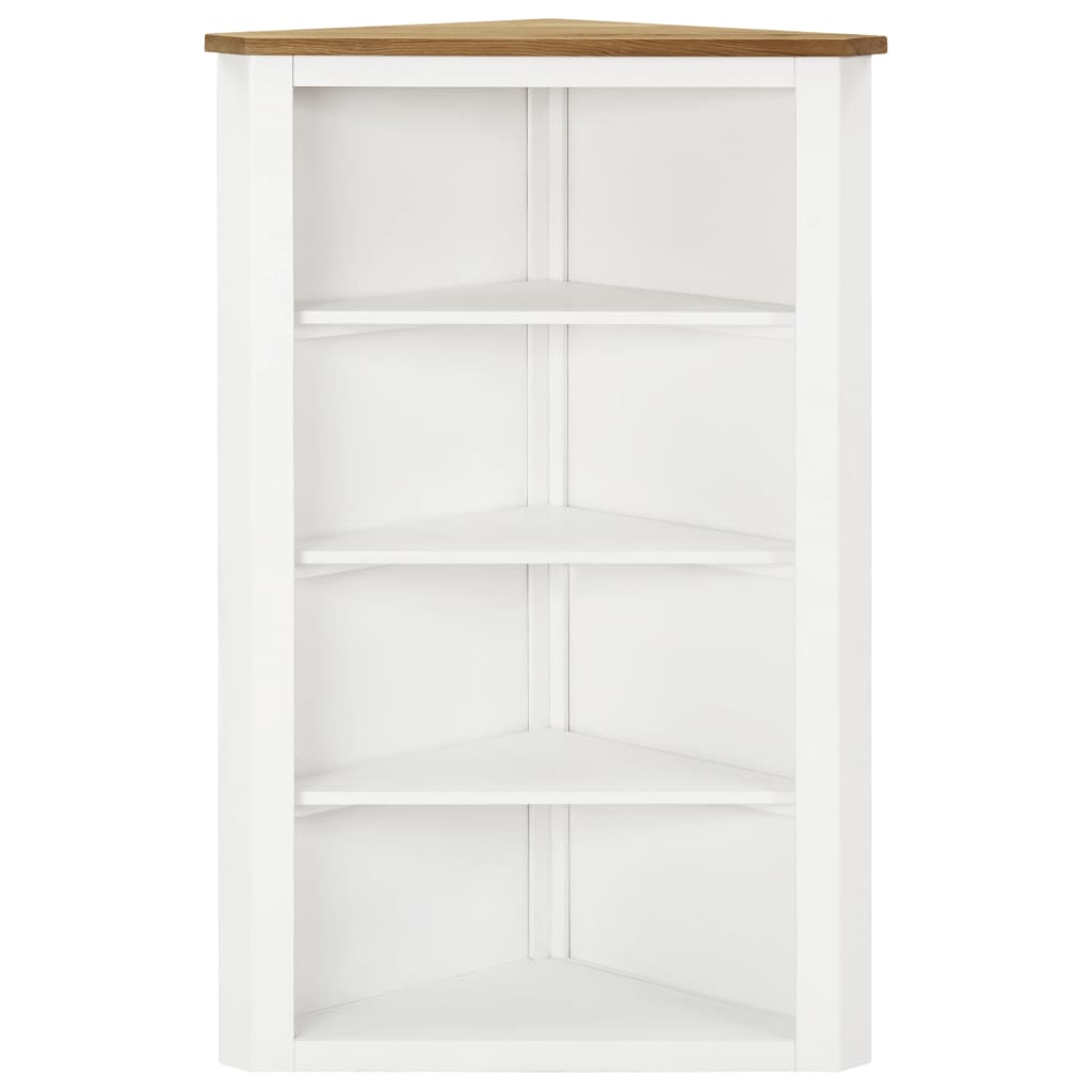 Eckschrank 59x36x100 cm Eiche Massivholz