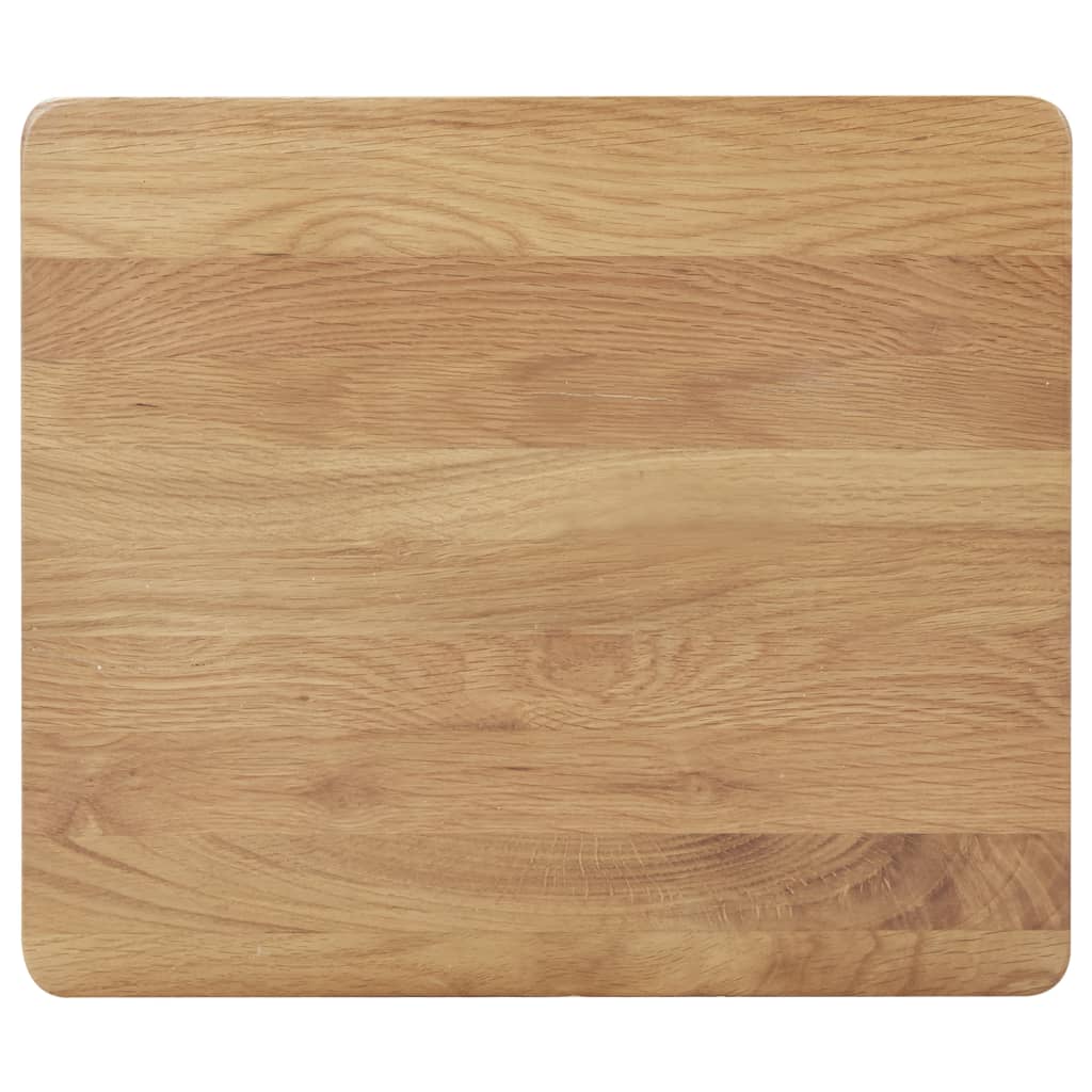 Barhocker 2 Stk. Eiche Massivholz