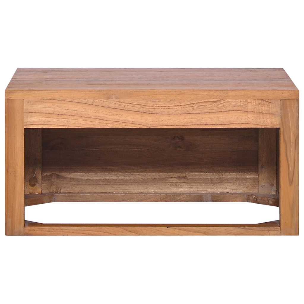 Wand-Badschrank 60x45x30 cm Teak Massivholz