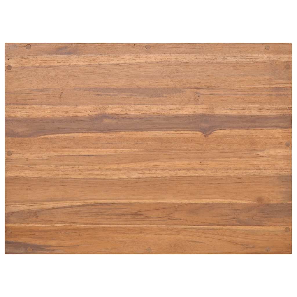 Wand-Badschrank 60x45x30 cm Teak Massivholz