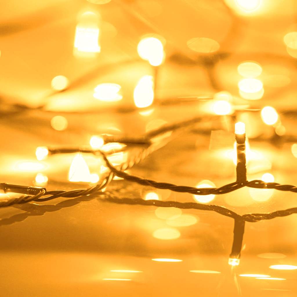 Lichterkette mit 2000 LEDs Indoor & Outdoor 200m IP44 Warmweiß