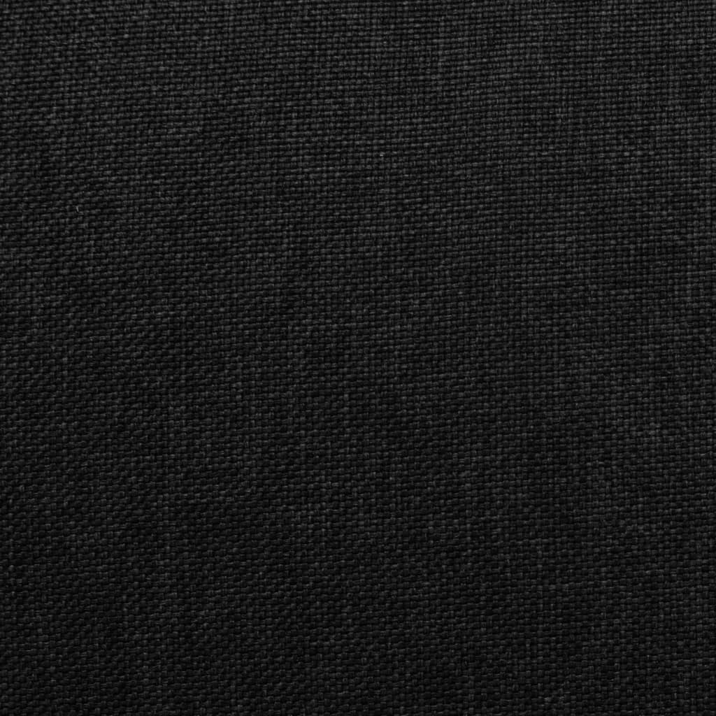 Massagesessel mit Aufstehhilfe Schwarz Stoff