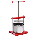 Obst- und Weinpresse Edelstahl 6 L