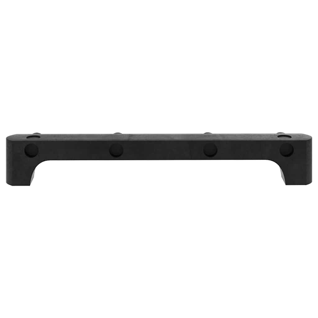 Würfelregal mit 6 Boxen Schwarz 103x30x72,5 cm Stoff