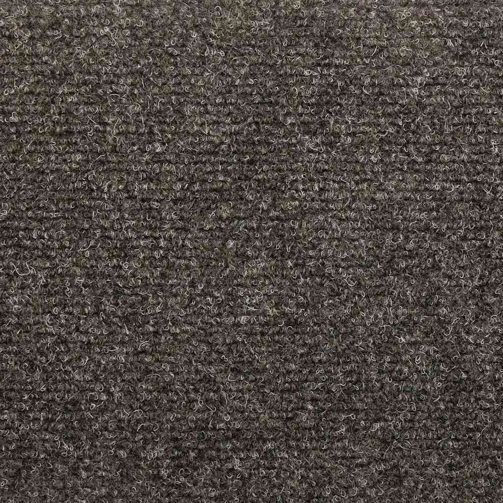 Stufenmatten Selbstklebend 15 Stk. 56x17x3 cm Anthrazit Halbrund