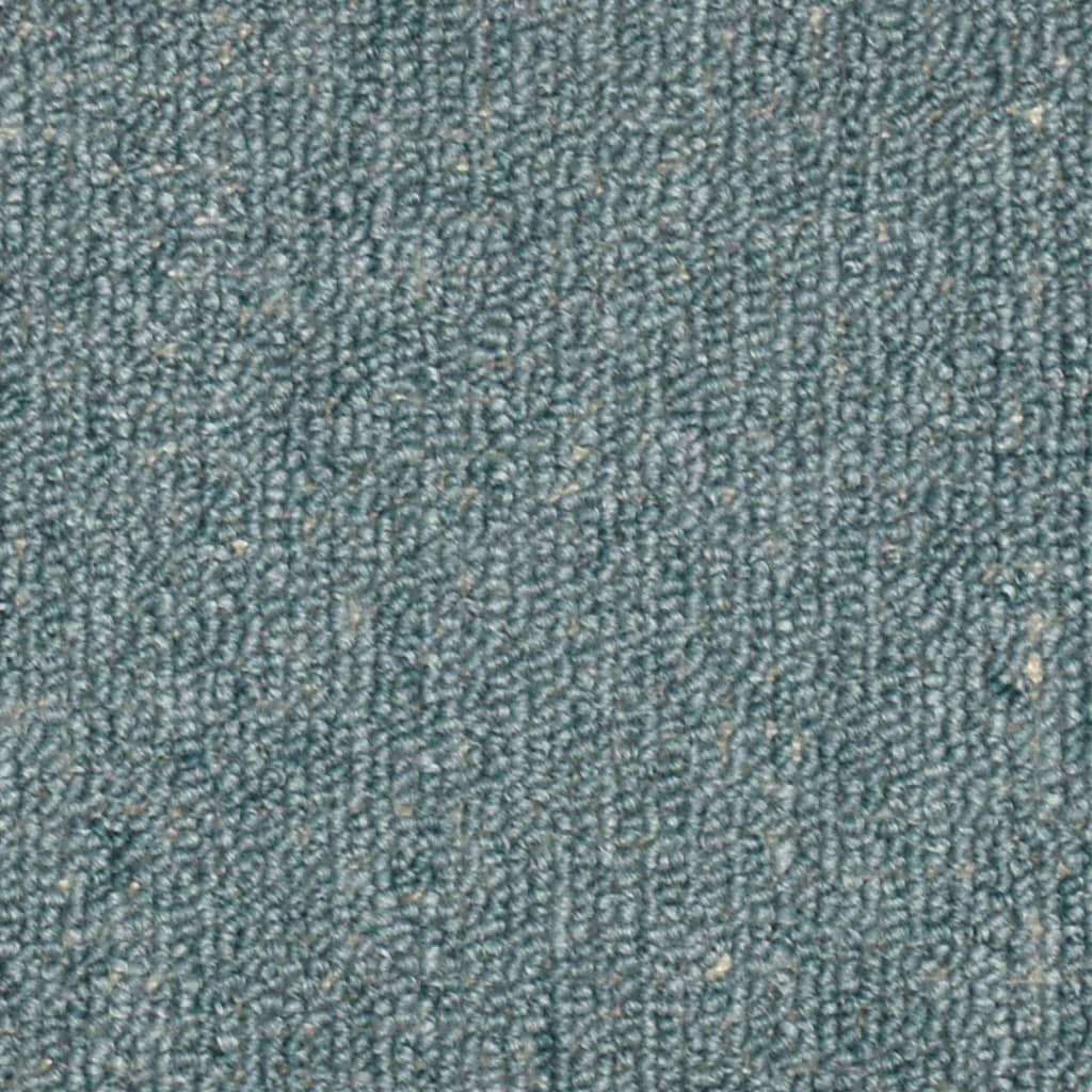 Stufenmatten 15 Stk. 56x17x3 cm Seeblau Halbrund