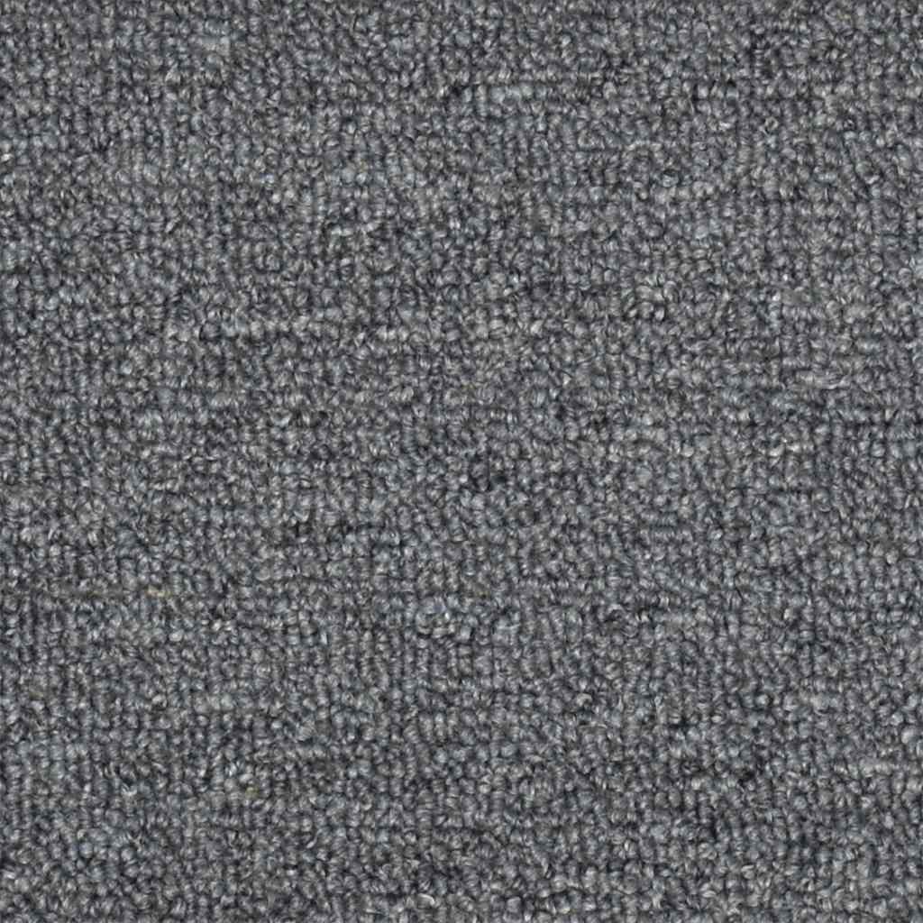 Stufenmatten 15 Stk. 56x17x3 cm Hellgrau und Blau Halbrund