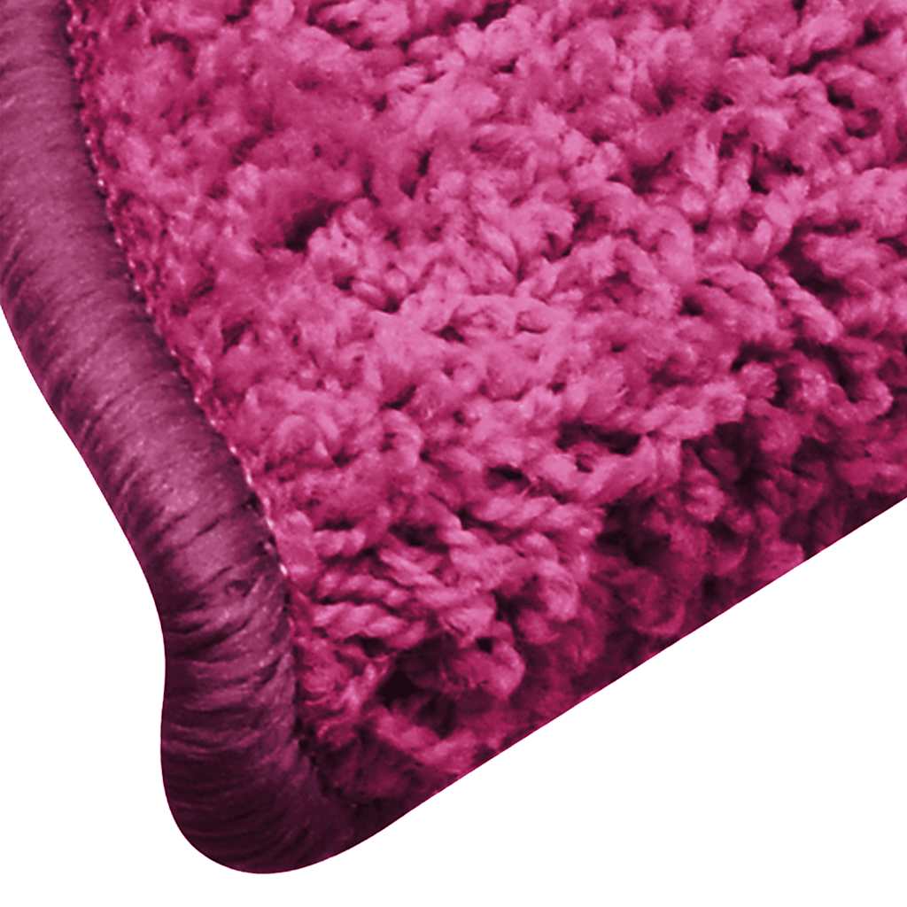 Stufenmatten 15 Stk. 56x17x3 cm Rosa Halbrund