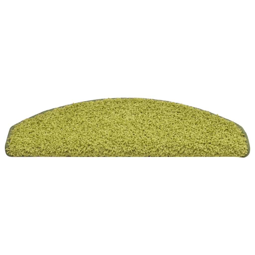 Stufenmatten 15 Stk. 65x21x4 cm Grün Halbrund Groß