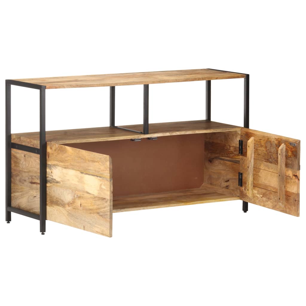 Sideboard 110x35x65 cm Massivholz Mango