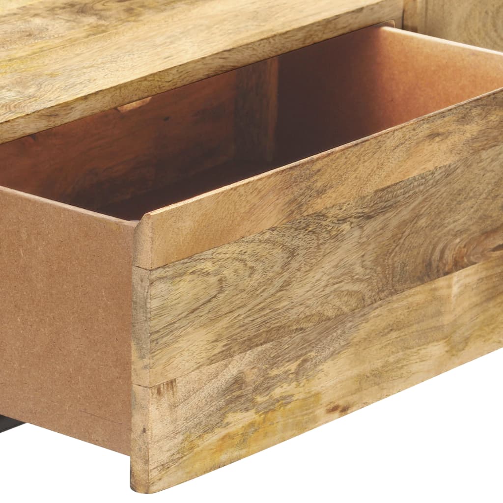 Konsolentisch 100x35x76 cm Mango Massivholz