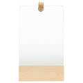 Wandspiegel Kiefer Massivholz 23x39,5 cm