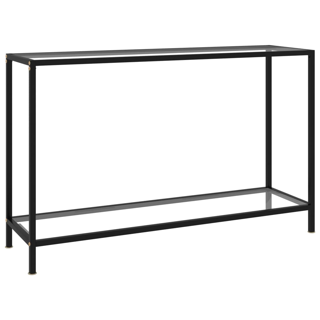 Konsolentisch Transparent 120x35x75 cm Hartglas