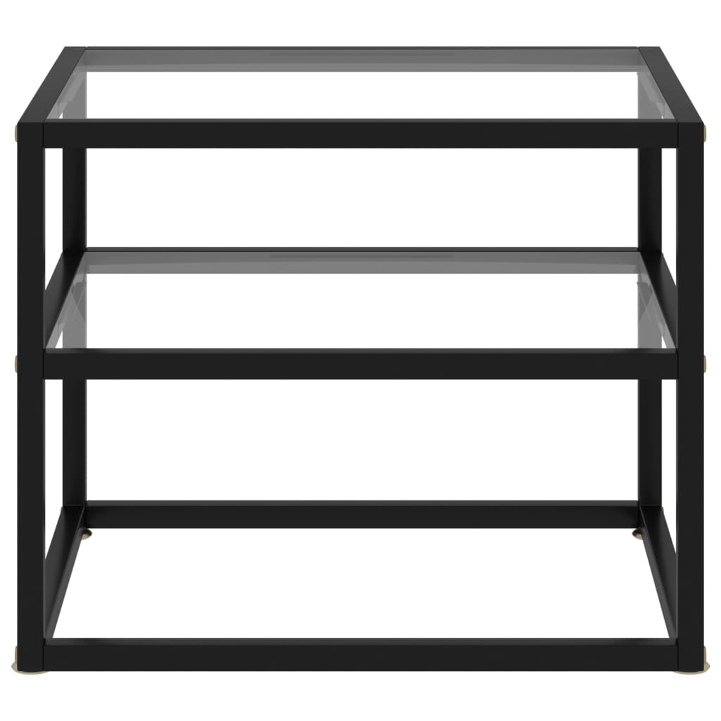Konsolentisch Transparent 50x40x40 cm Hartglas