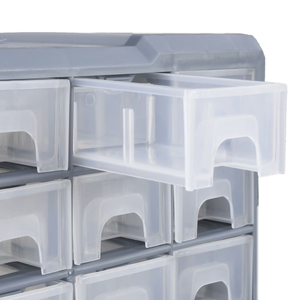 Multi-Schubladen-Organizer mit 38 Schubladen 52x16x37,5 cm