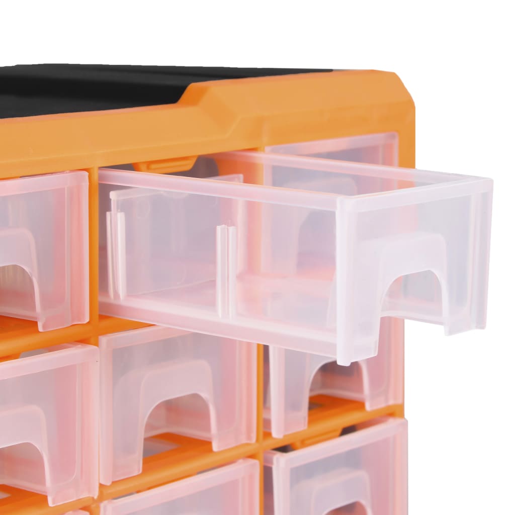 Multi-Schubladen-Organizer mit 64 Schubladen 52x16x37,5 cm