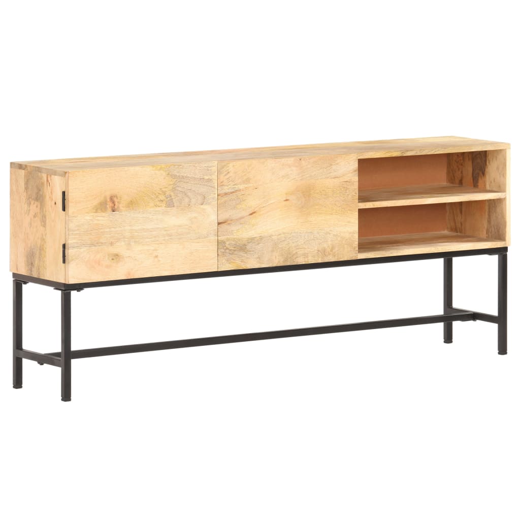 Sideboard 145x30x60 cm Mango Massivholz