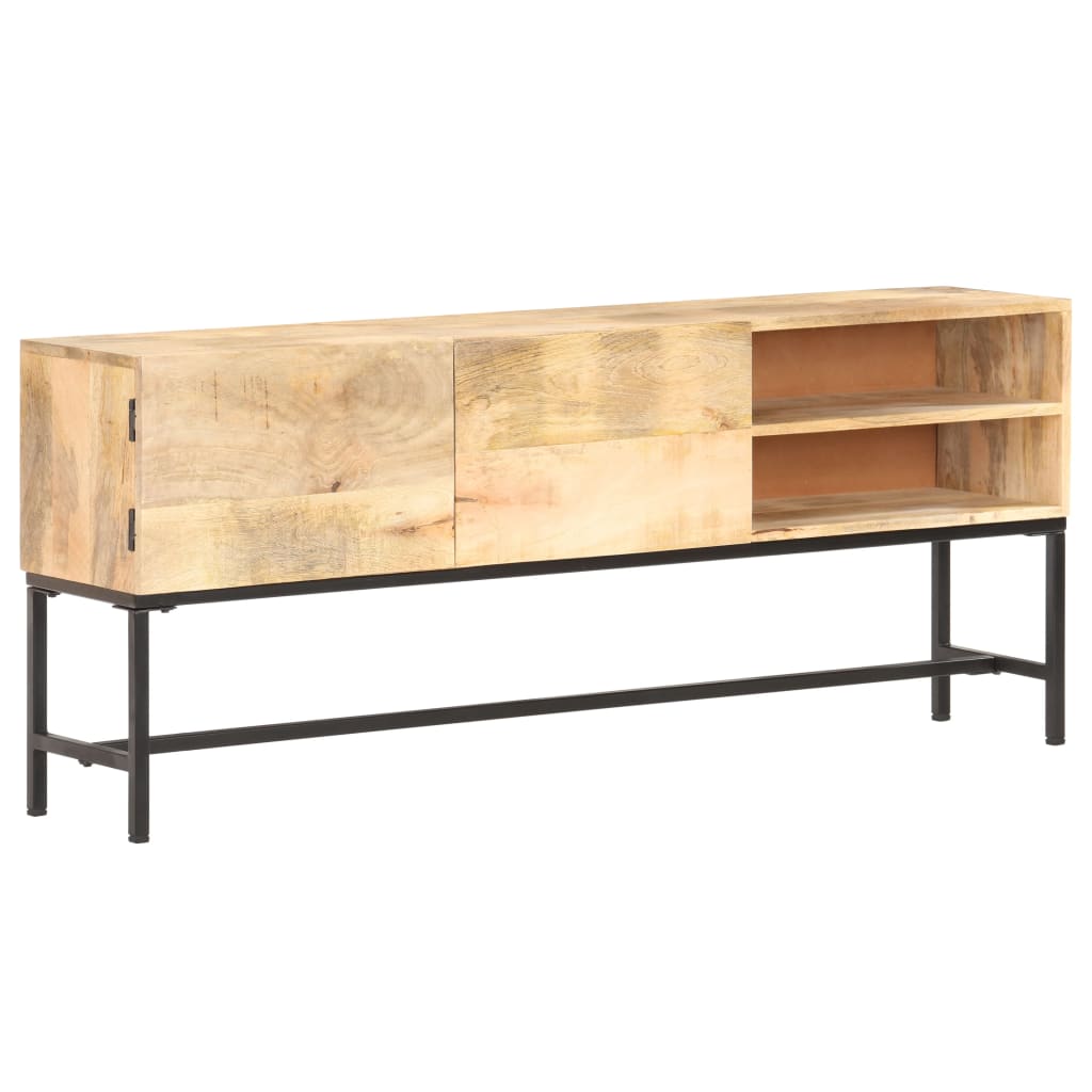 Sideboard 145x30x60 cm Mango Massivholz