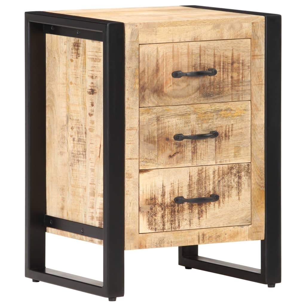 Nachttisch 40x35x55 cm Mango Massivholz