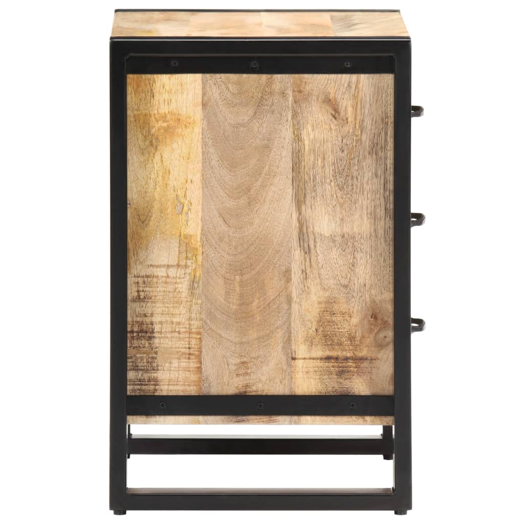 Nachttisch 40x35x55 cm Mango Massivholz