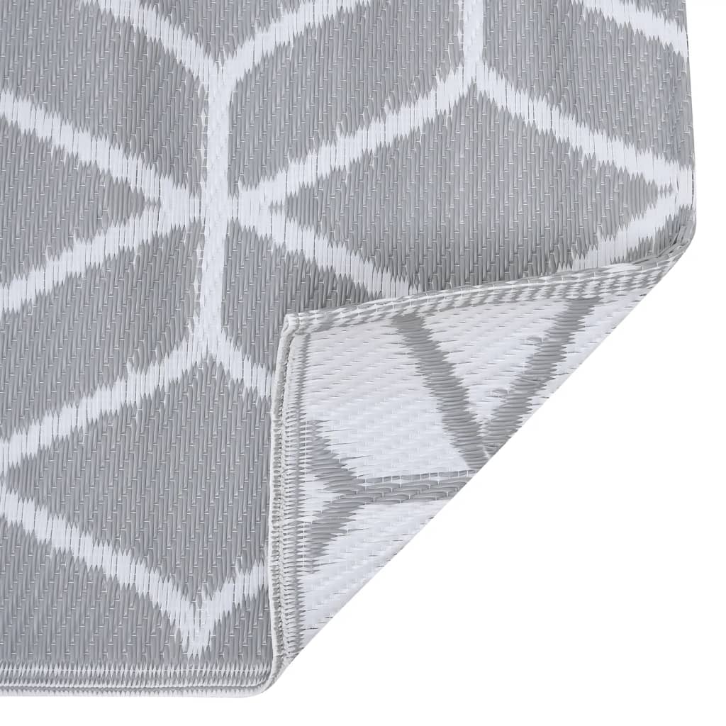 Outdoor-Teppich ARAKIL Grau 80x150 cm PP